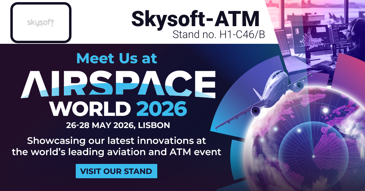 Skysoft-ATM – SkySoft-ATM at Airspace World 2026: Driving ATM ...